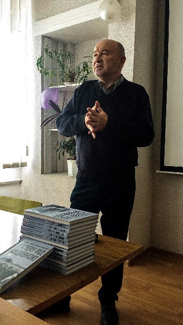 Презентація книжки Олександра Вільчинського 'У степу під Авдіївкою'